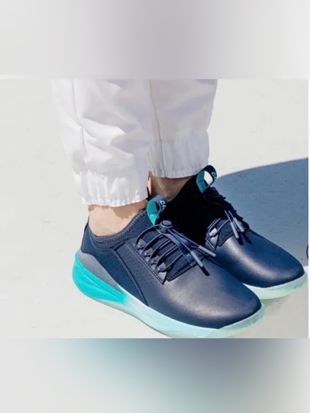 Love Navy and Teal Casual Sneaker - Picture 2 of 8